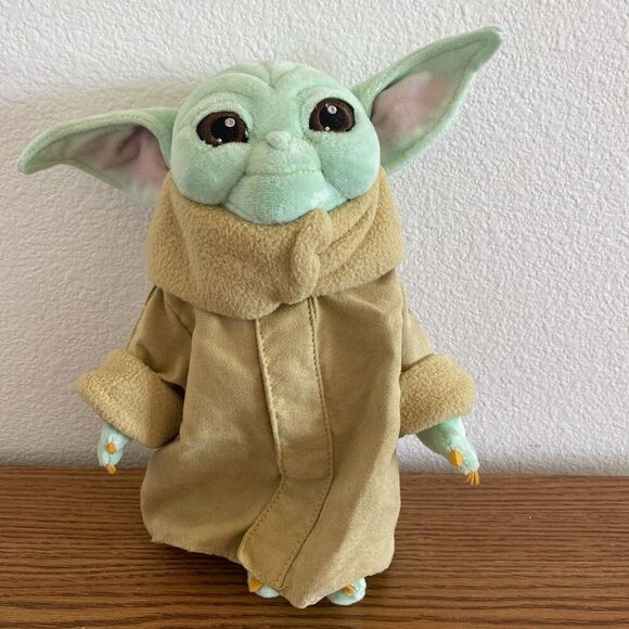 Baby Yoda Plush Disney Store Star Wars Mandalorian The Child Stuffed Animal 11" - Picture 1 of 9